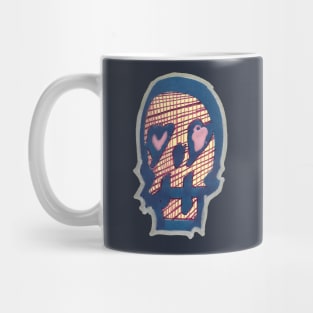 Eye  Hearts H Skull Mug